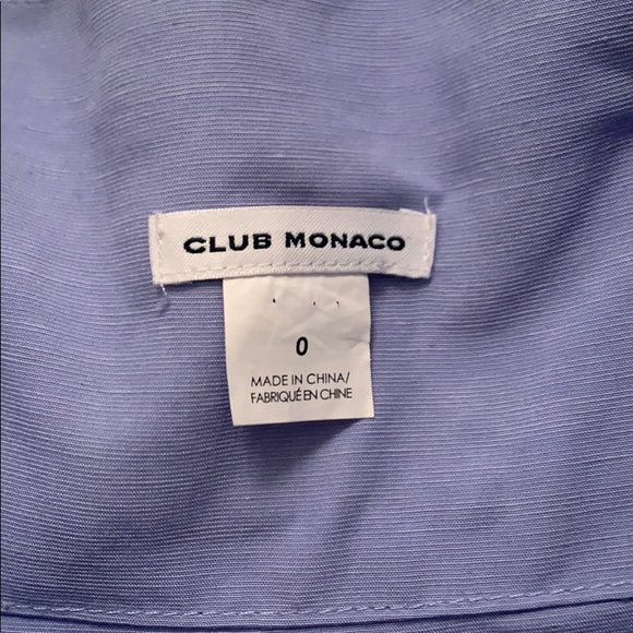 Club Monaco Dily’s front tie skirt, size 0 - Picture 5 of 6